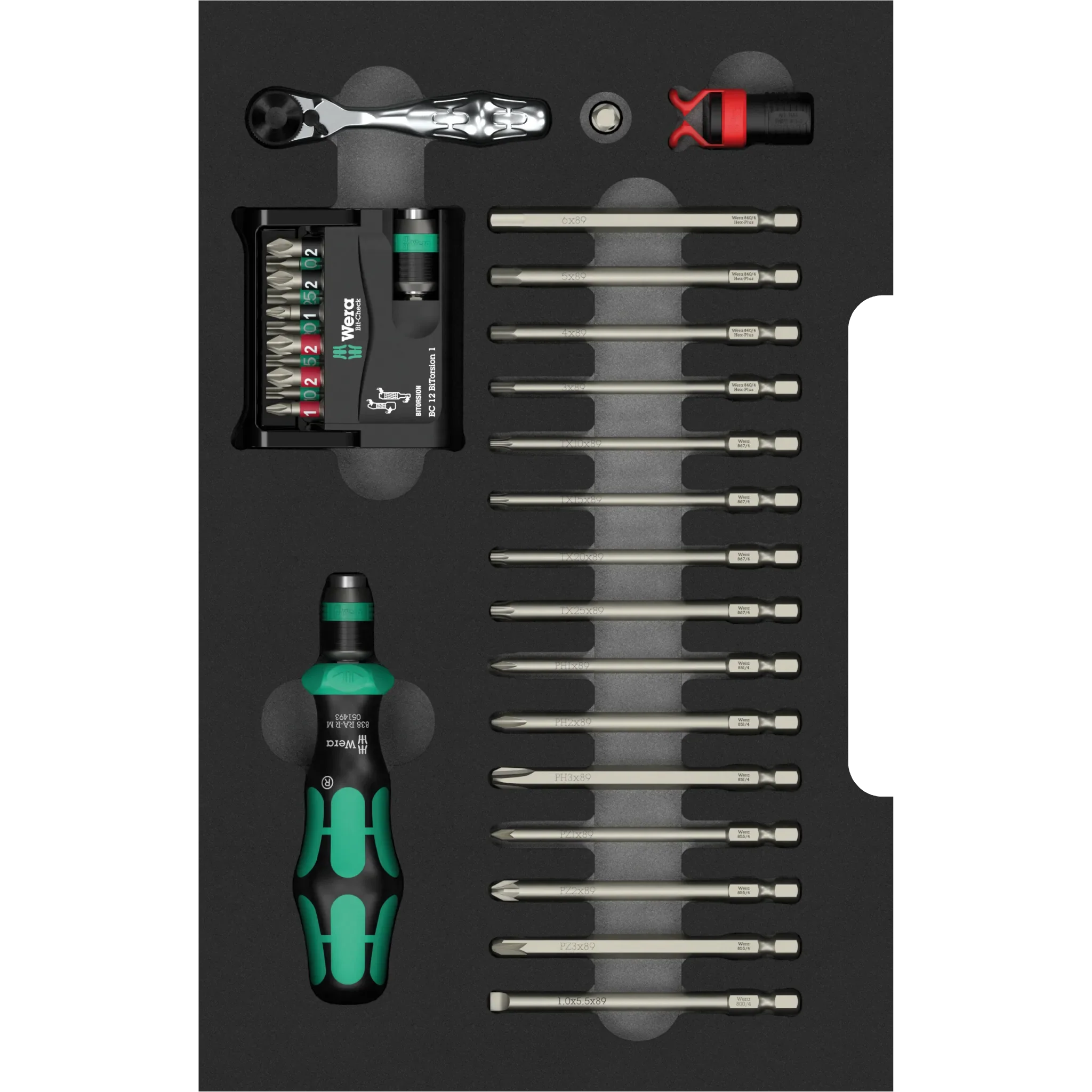 Schraubendreher Wechselklingen Set in Einlage - Image 3