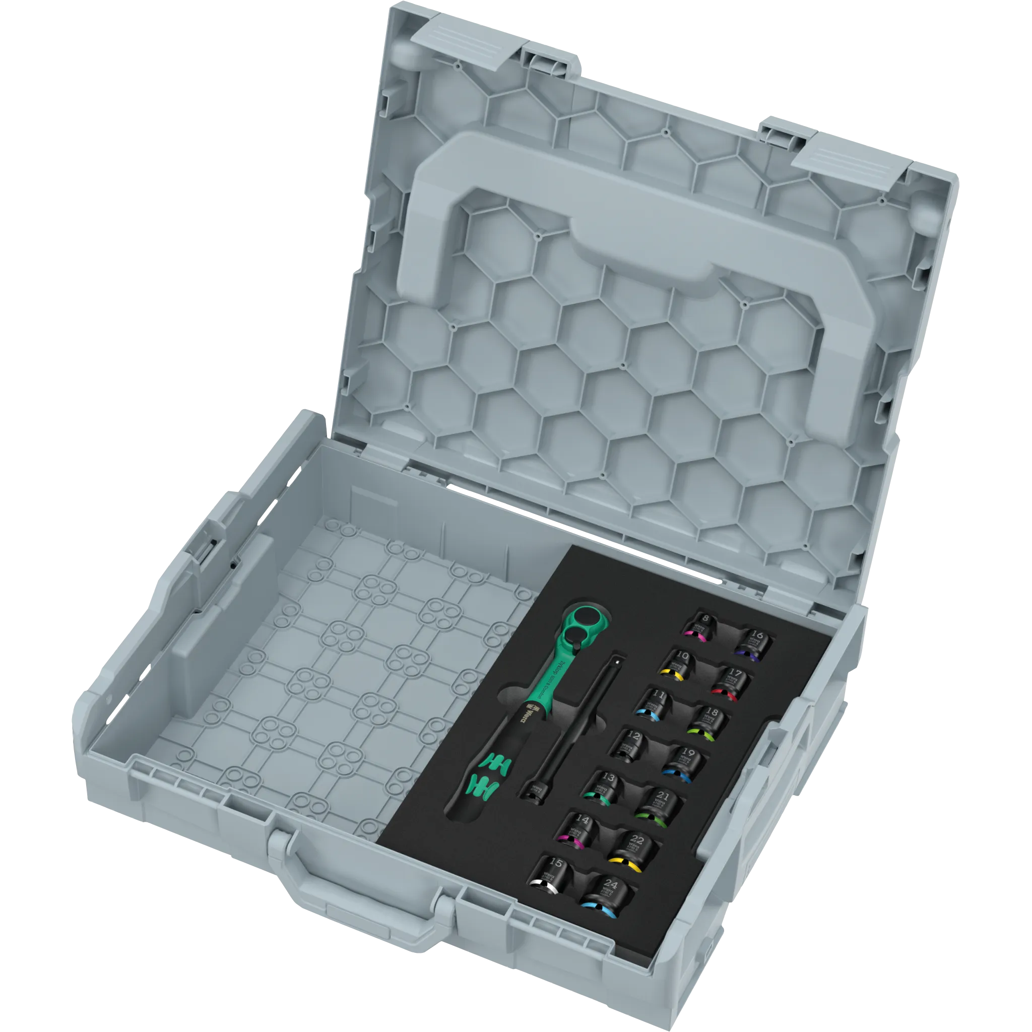 Zyklop Comfort Knarren Set 3/8 Zoll in Einlage - Image 4
